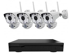 HD 1080p NVR Camera System, CCTV Security System with Wireless Camera and Wireless Receiver, CLR794308